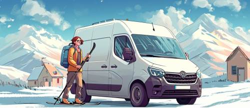 rent van spain for skiing